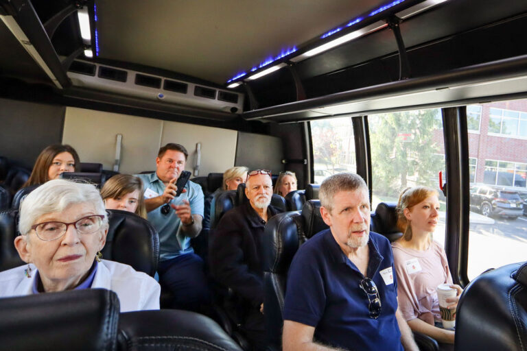 Bus Tour Attendees