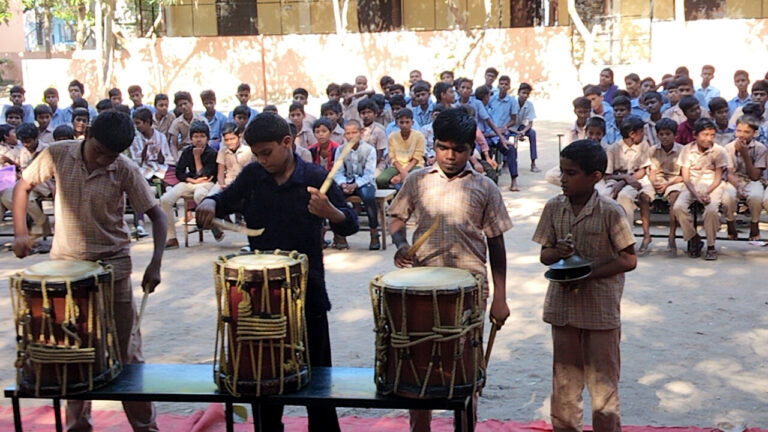 Student drummers